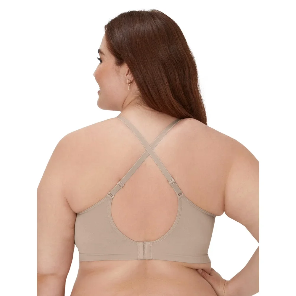 Maidenform Pure Comfort Natural Lift Wireless Bra XL Evening Blush DM2316